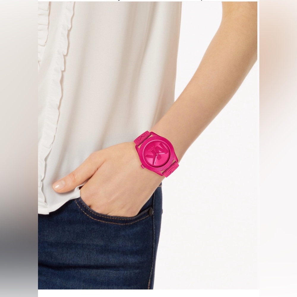 Michael Kors Vibrant Pink Watch